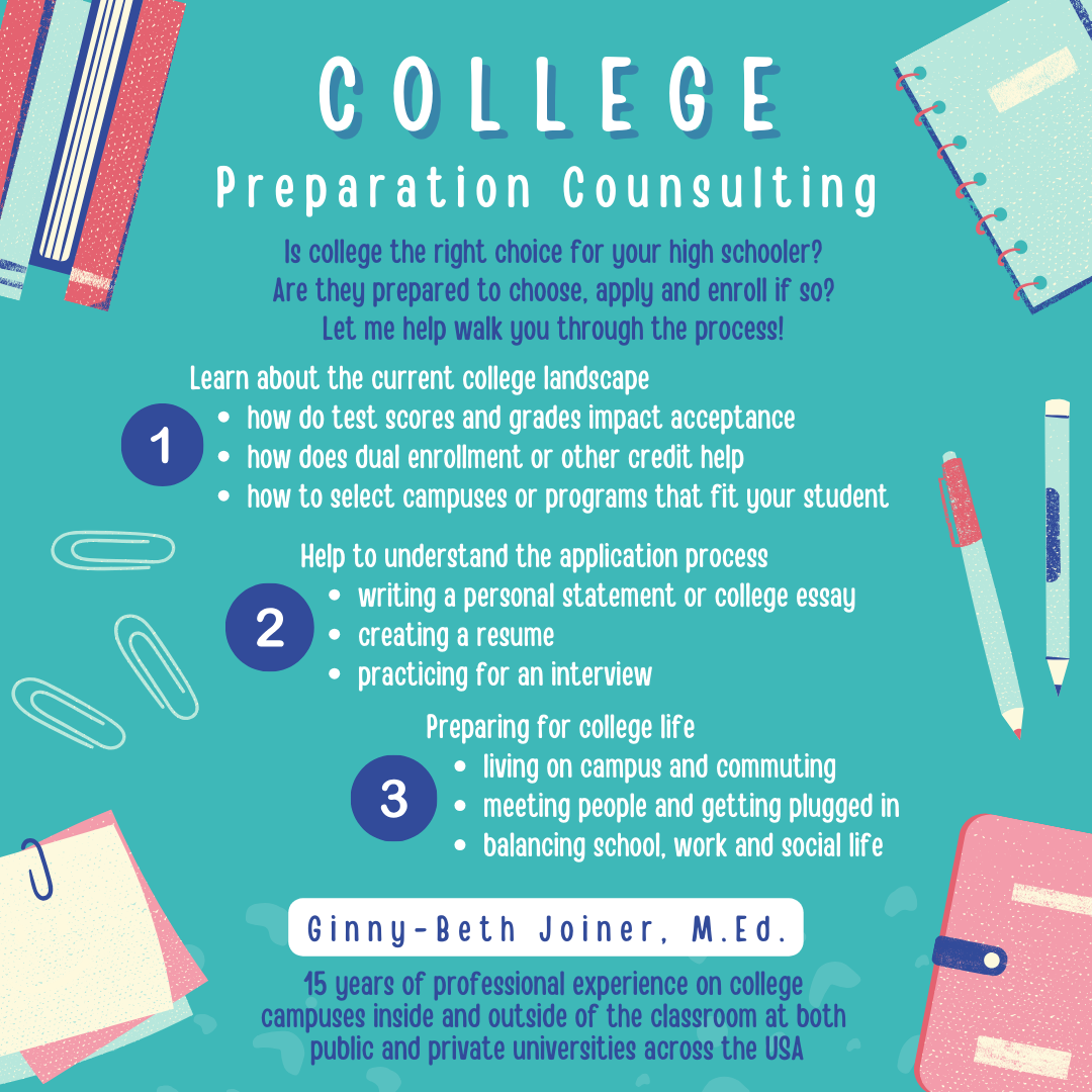 College prep consulting the create space deland lcc